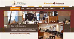 Desktop Screenshot of hotelmanquin.com